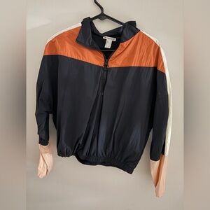 Forever 21 Black and Cream Jacket